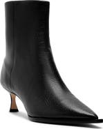 Alexandre Birman Myra Pointed Toe Kitten Heel Bootie