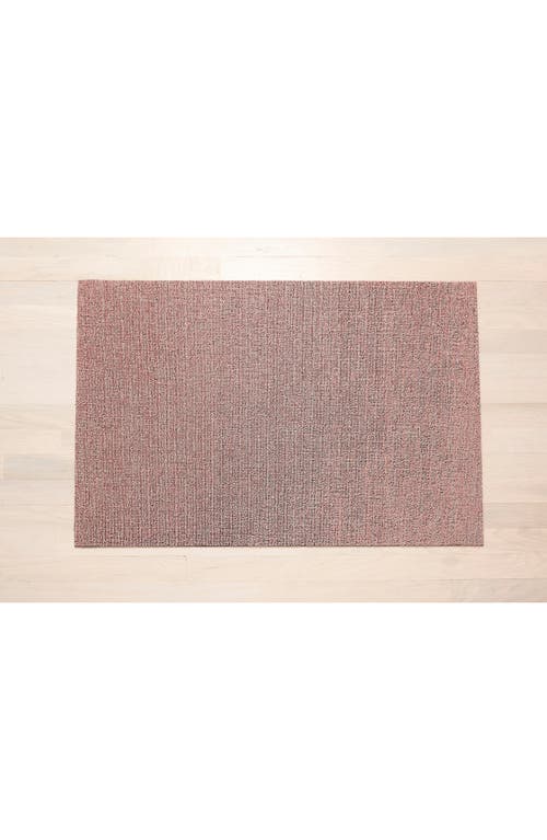 Chilewich Heathered Doormat in Blush  product