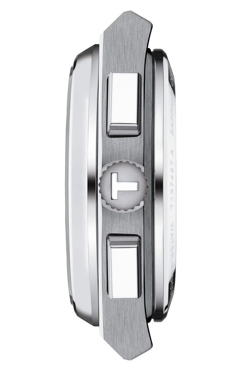 Tissot PRX Chronograph Bracelet Watch, 42mm, Alternate, color, Green