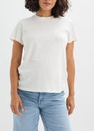 HATCH The Washed Cotton Short Sleeve Crew Tshirt
