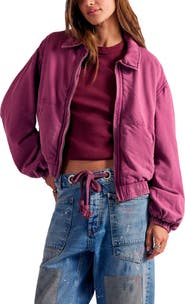 Free People Birdie Washed Jacket