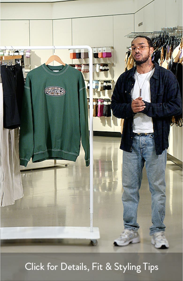 Crust Logo Sweatshirt, sales video thumbnail