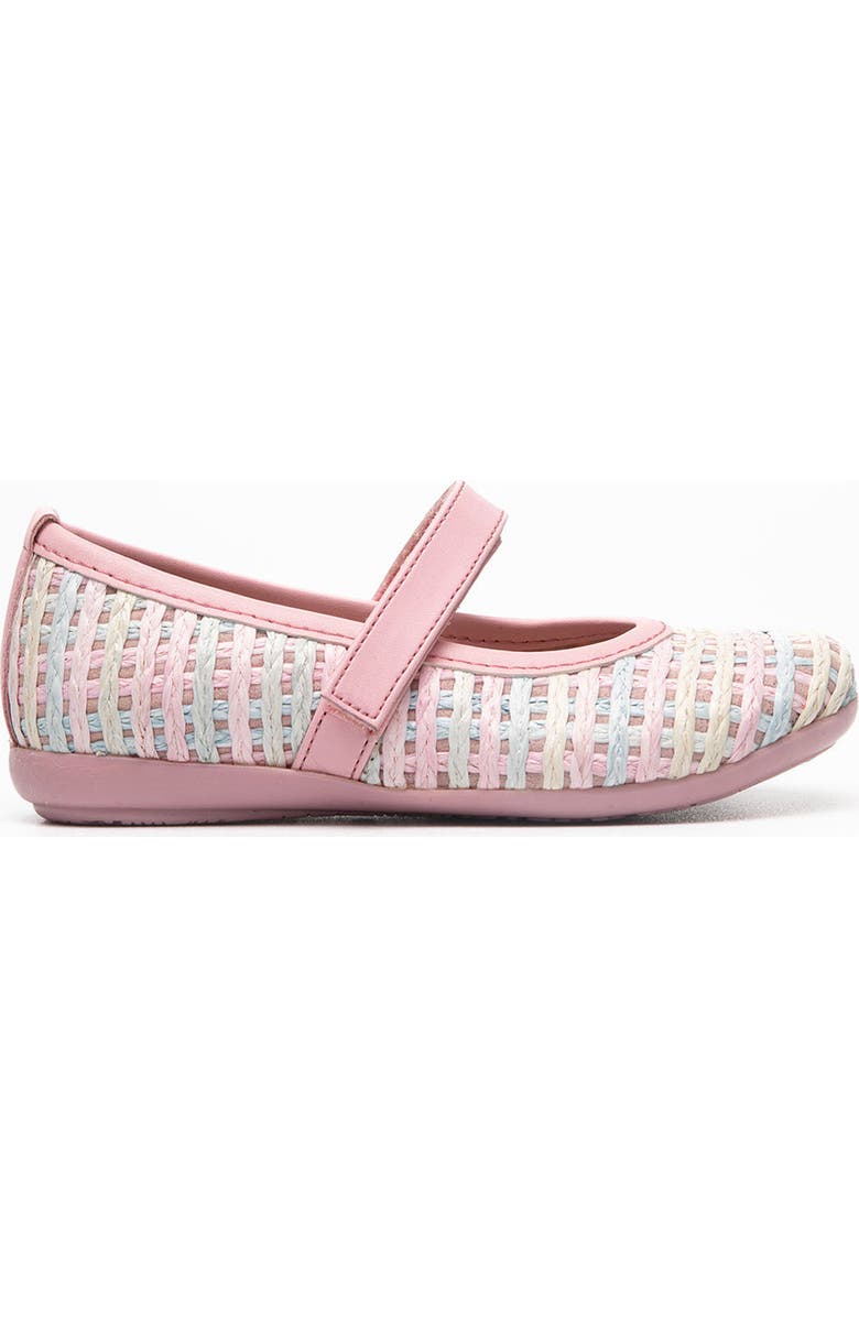 CHILDRENCHIC Kids' Iris Rainbow Mary Jane Flat, Alternate, color, Rainbow