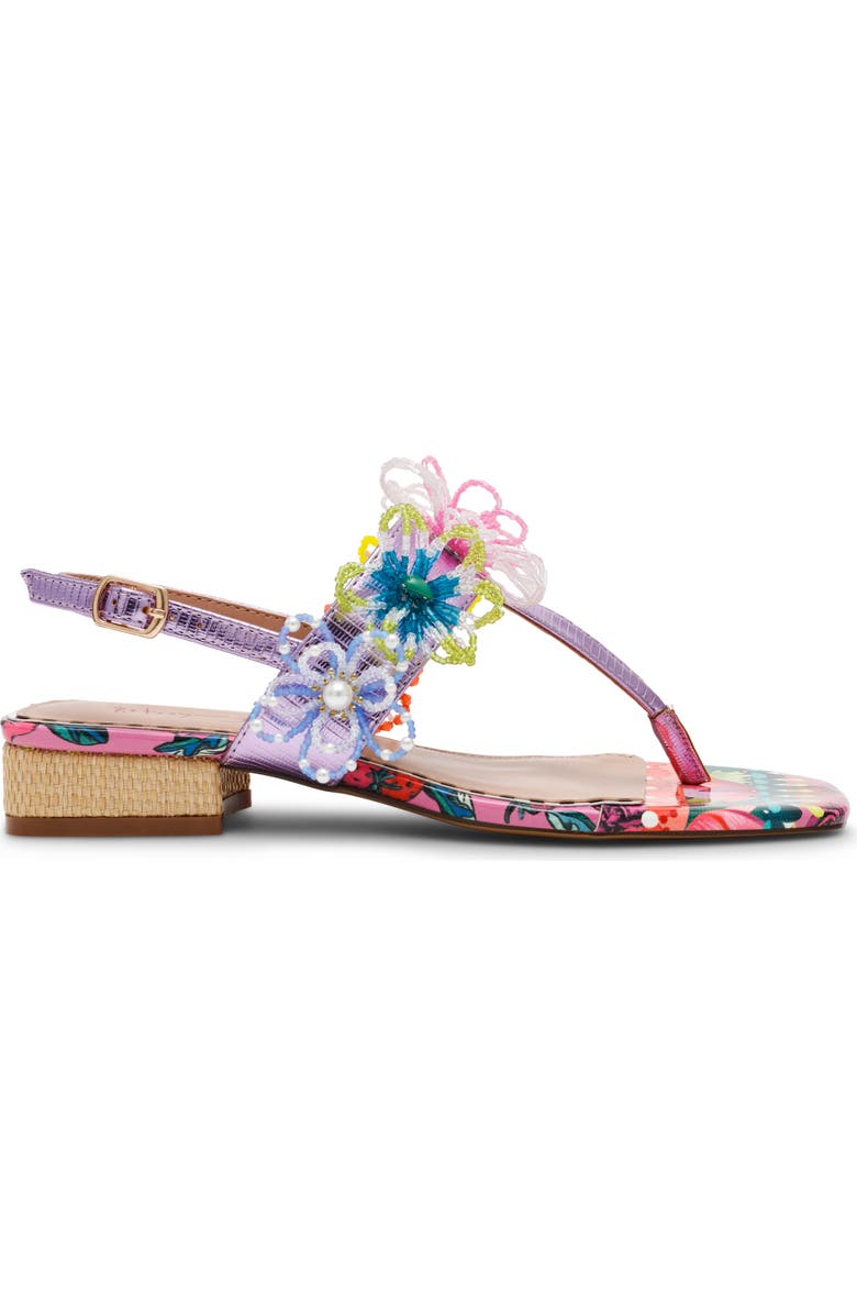 Betsey Johnson Jaydda T-Strap Sandal, Alternate, color,
