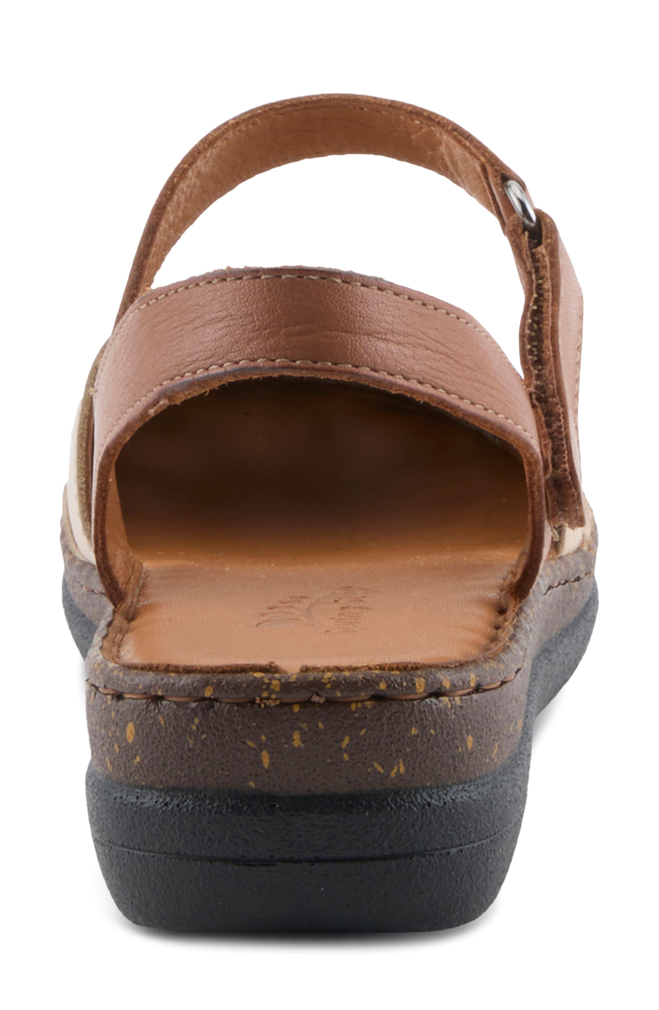 Azmira Ankle Strap Clog, Alternate, color, BEIGE MULTI