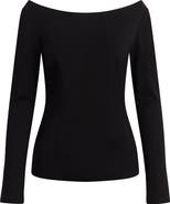 Favorite Daughter Off the Shoulder Long Sleeve Top