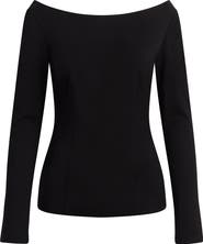 Favorite Daughter Off the Shoulder Long Sleeve Top