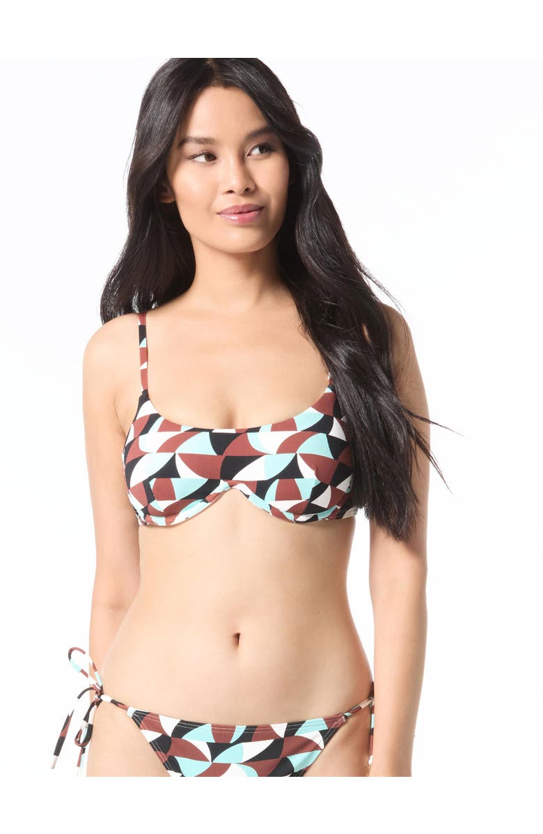Vince Camuto Underwire Bikini Top, Main, color, Multi