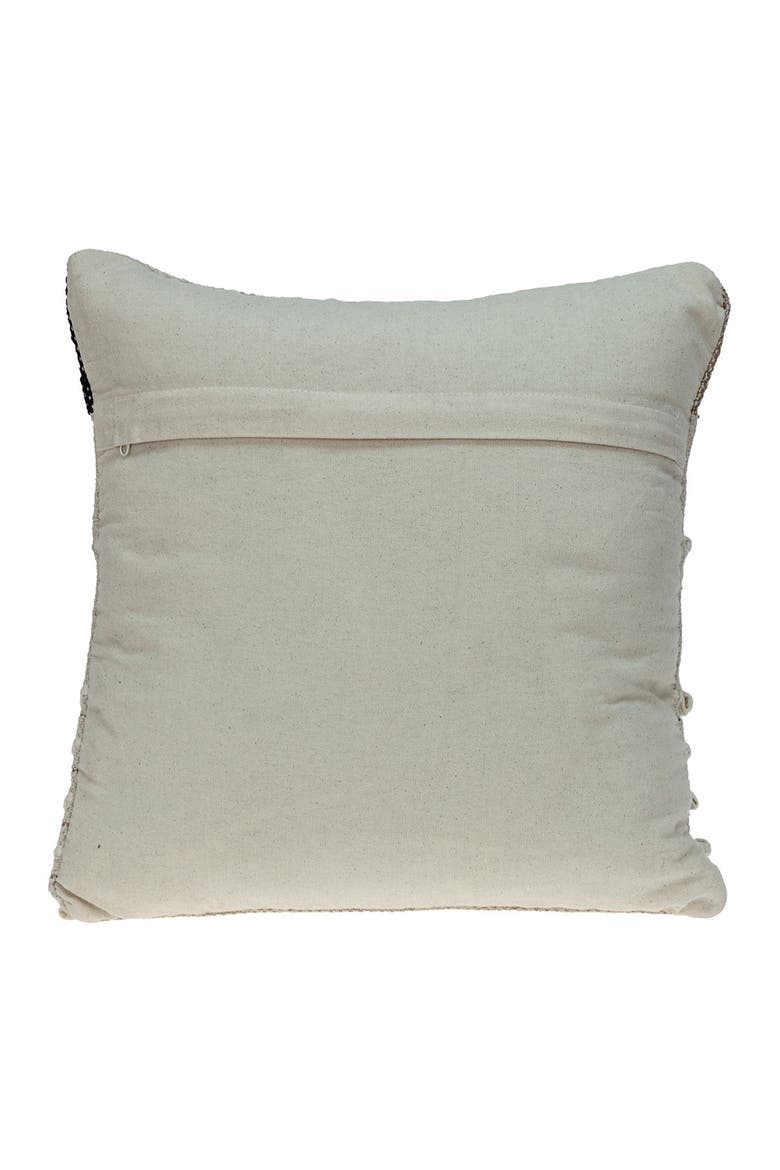 Taj Transitional Ivory Throw Pillow, Alternate, color, IVORY
