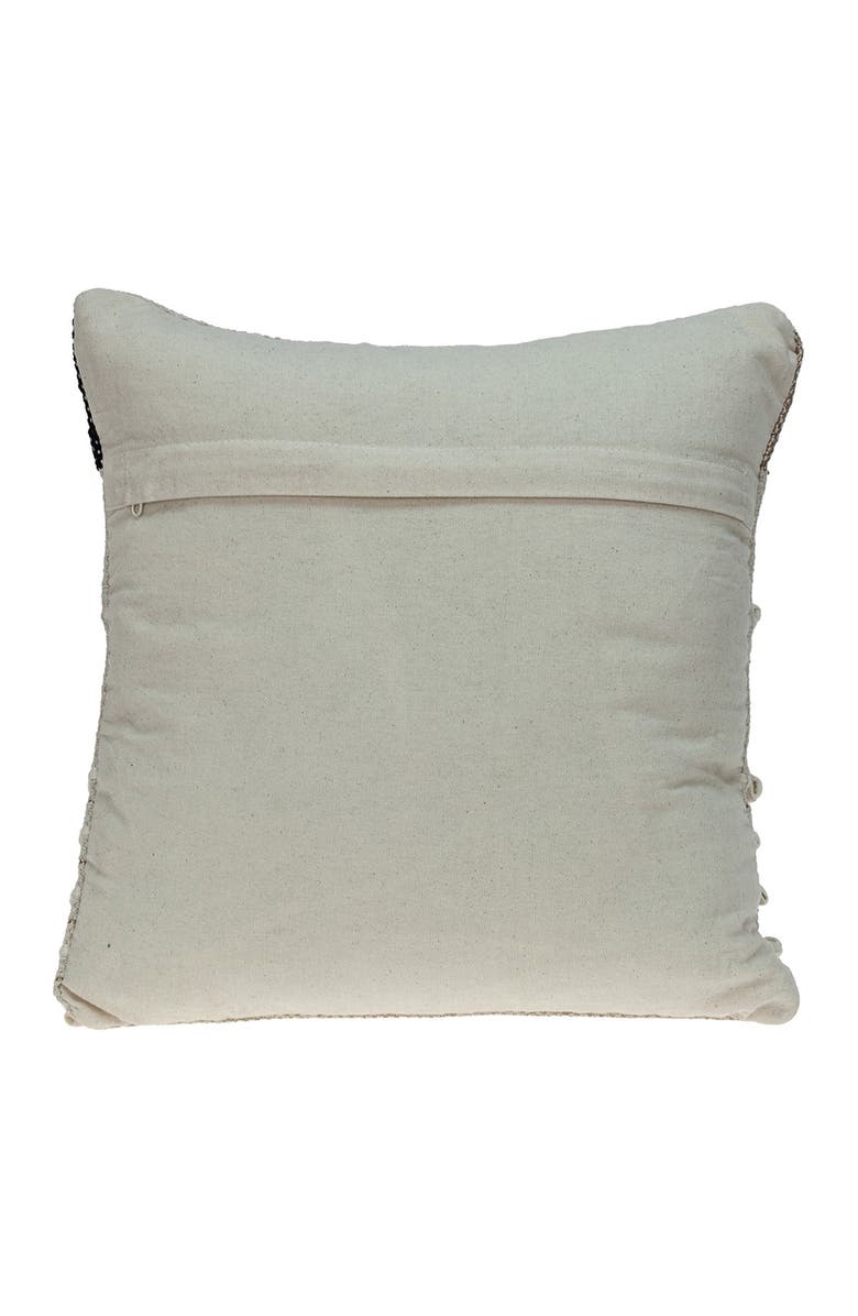 PARKLAND COLLECTION Taj Transitional Ivory Throw Pillow, Alternate, color, Ivory