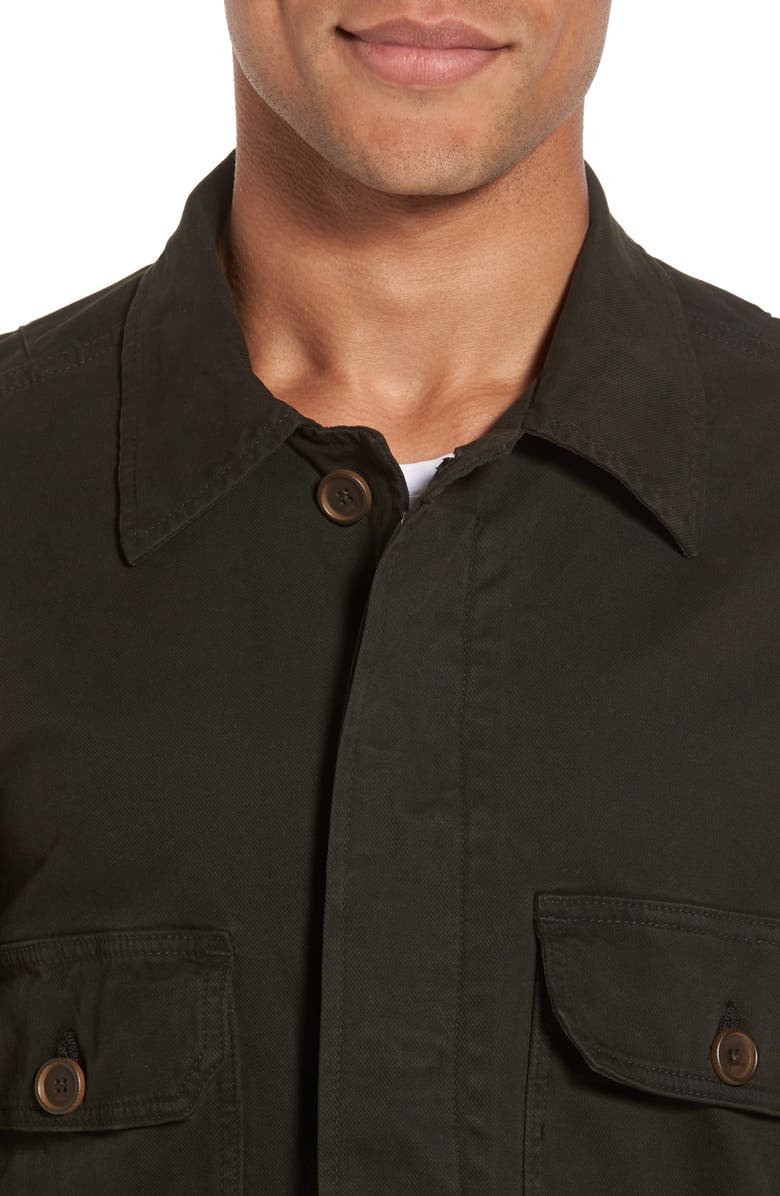 Hudson Jeans Slim Fit Shirt Jacket, Alternate, color,