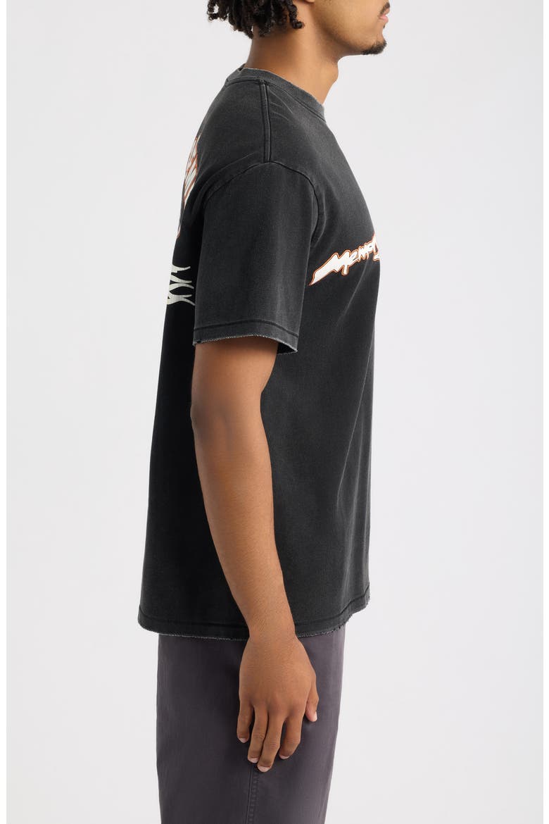 Wild Ones Oversize Cotton Graphic T-Shirt, Alternate, color, VINTAGE BLACK