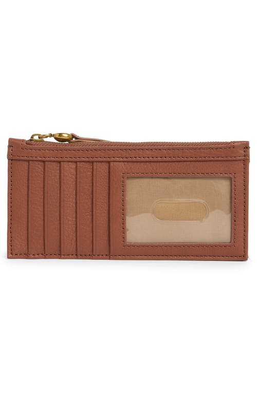 Hobo Carte Leather Wallet In Brown