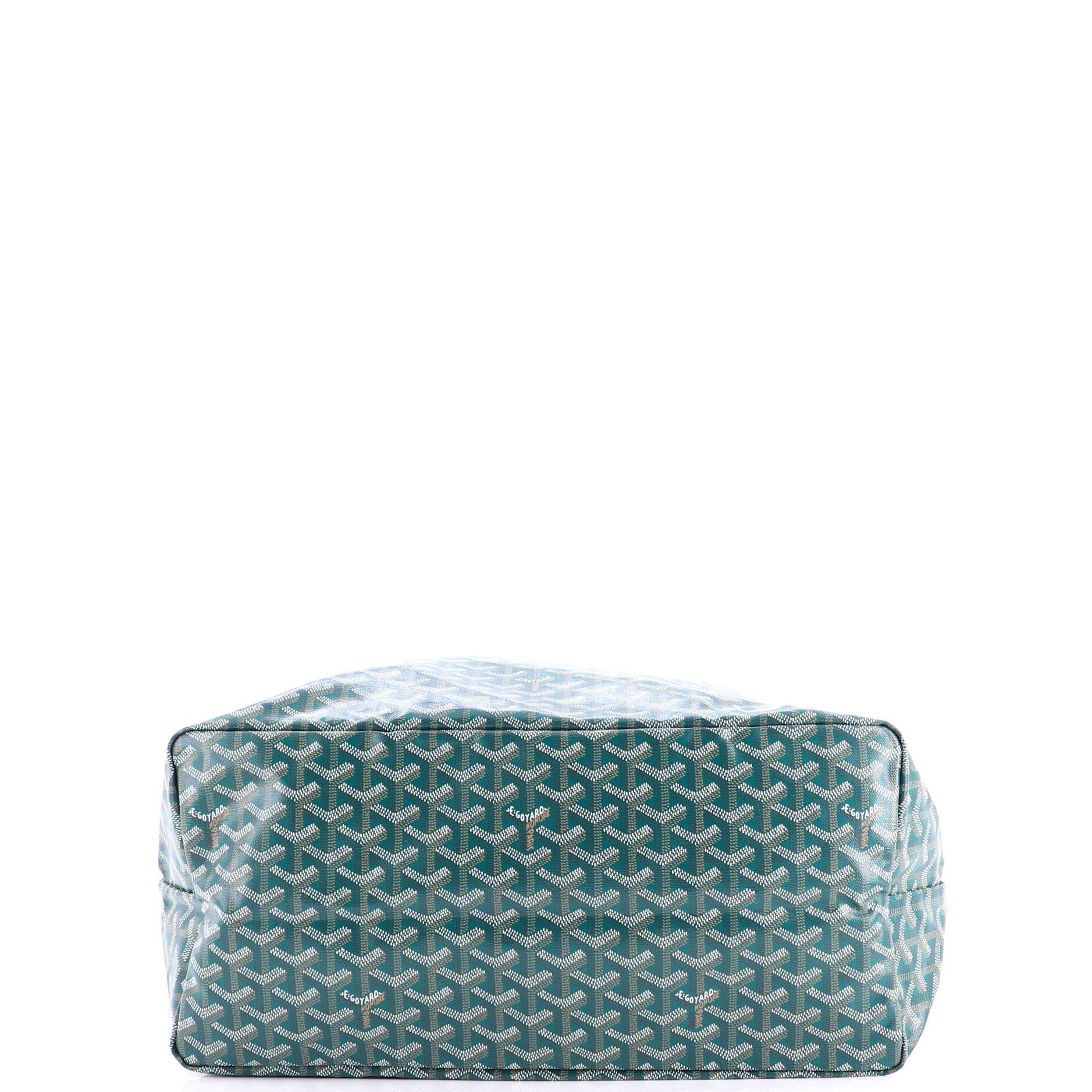 Pre-Owned Goyard Saint Louis Tote Coated Canvas GM, Alternate, color, Green