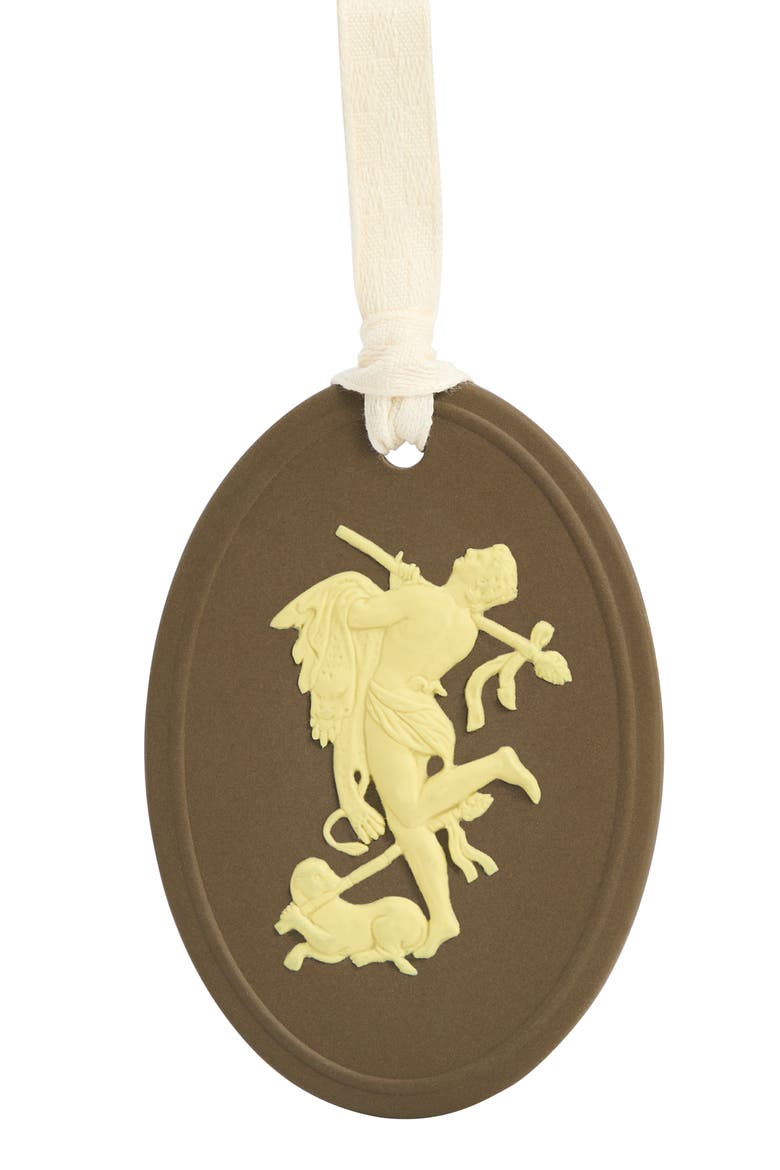 Festive Vigour Jasper Ornament, Main, color, MULTI BROWN