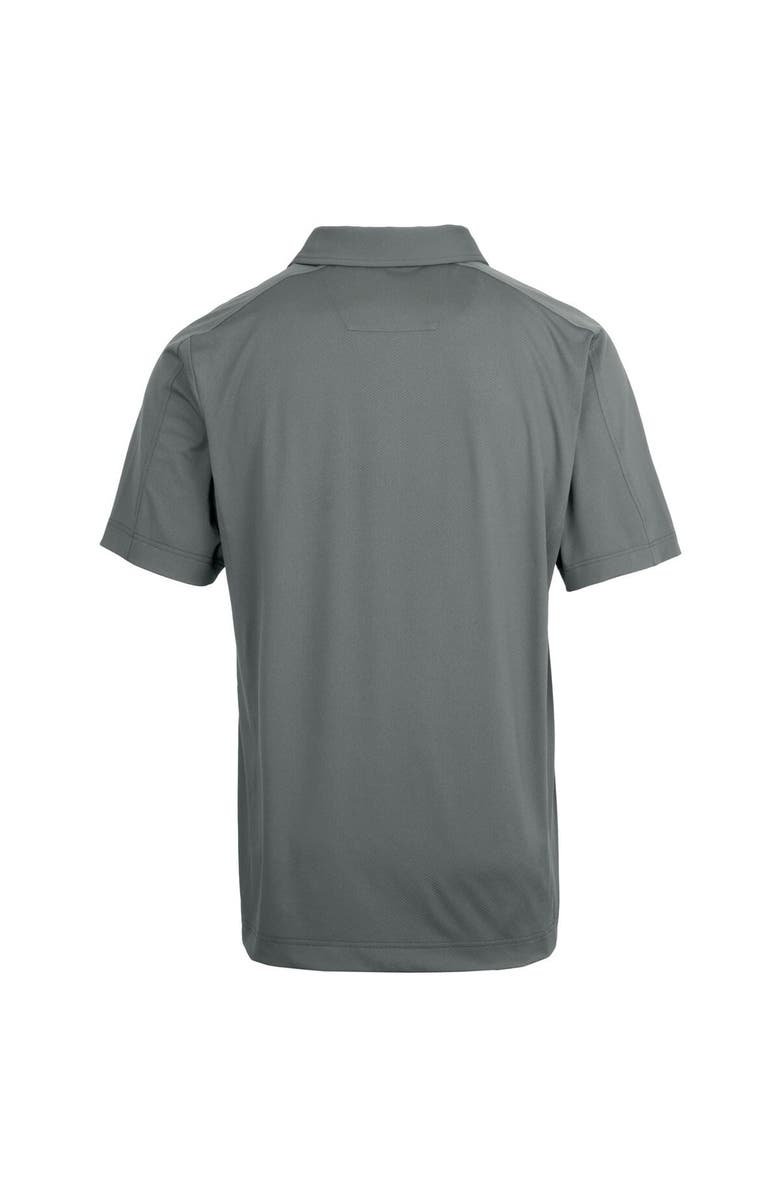 Cutter & Buck Men's Cutter & Buck  Gray Ivy League DryTec Prospect Textured Stretch Polo, Alternate, color, 