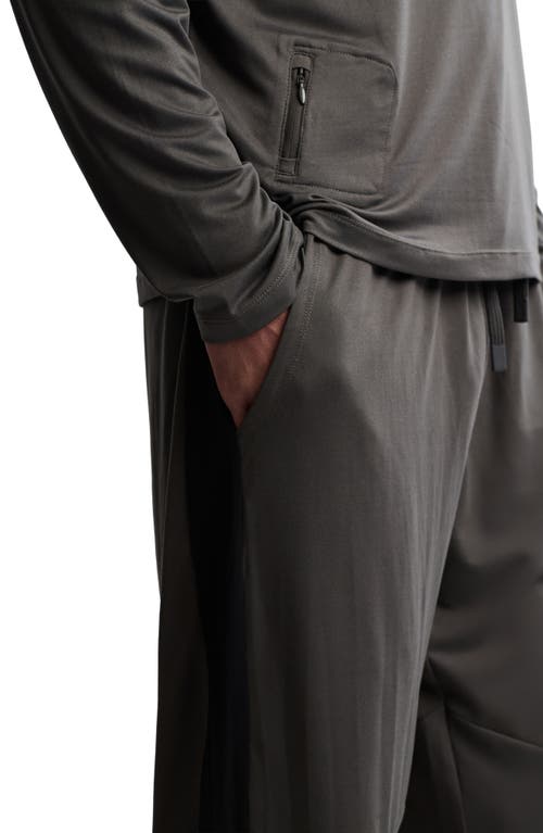 Barefoot Dreams Malibu Collection® Butterchic Half Zip Sweatshirt In Gray