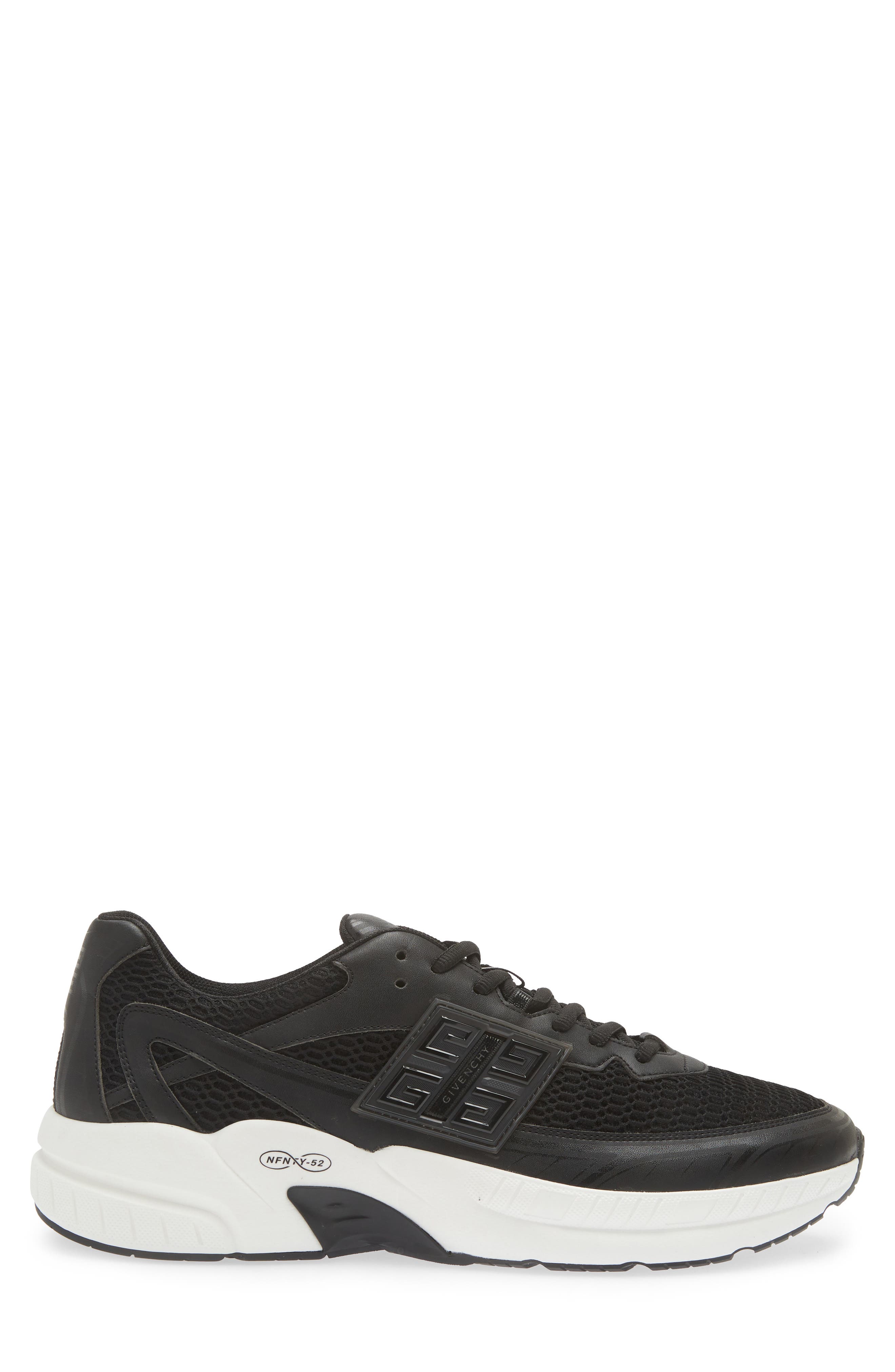 Givenchy NFNTY-52 Low Top Sneaker, Alternate, color, Black