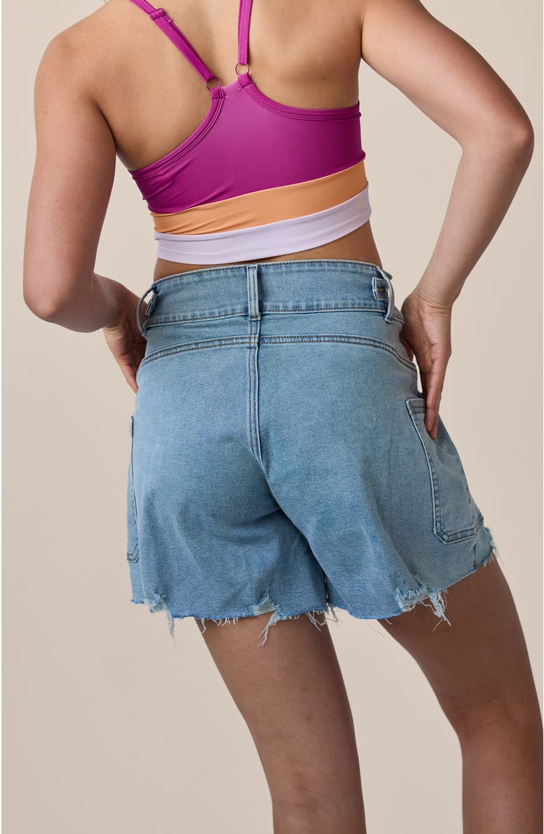 Nani Denim Short, Alternate, color, Denim Wash