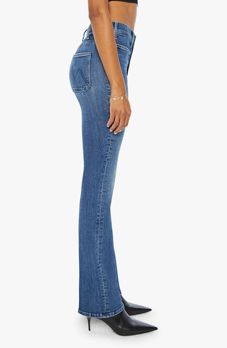 MOTHER The Insider Sneak High Waist Bootcut Jeans, Alternate, color, 