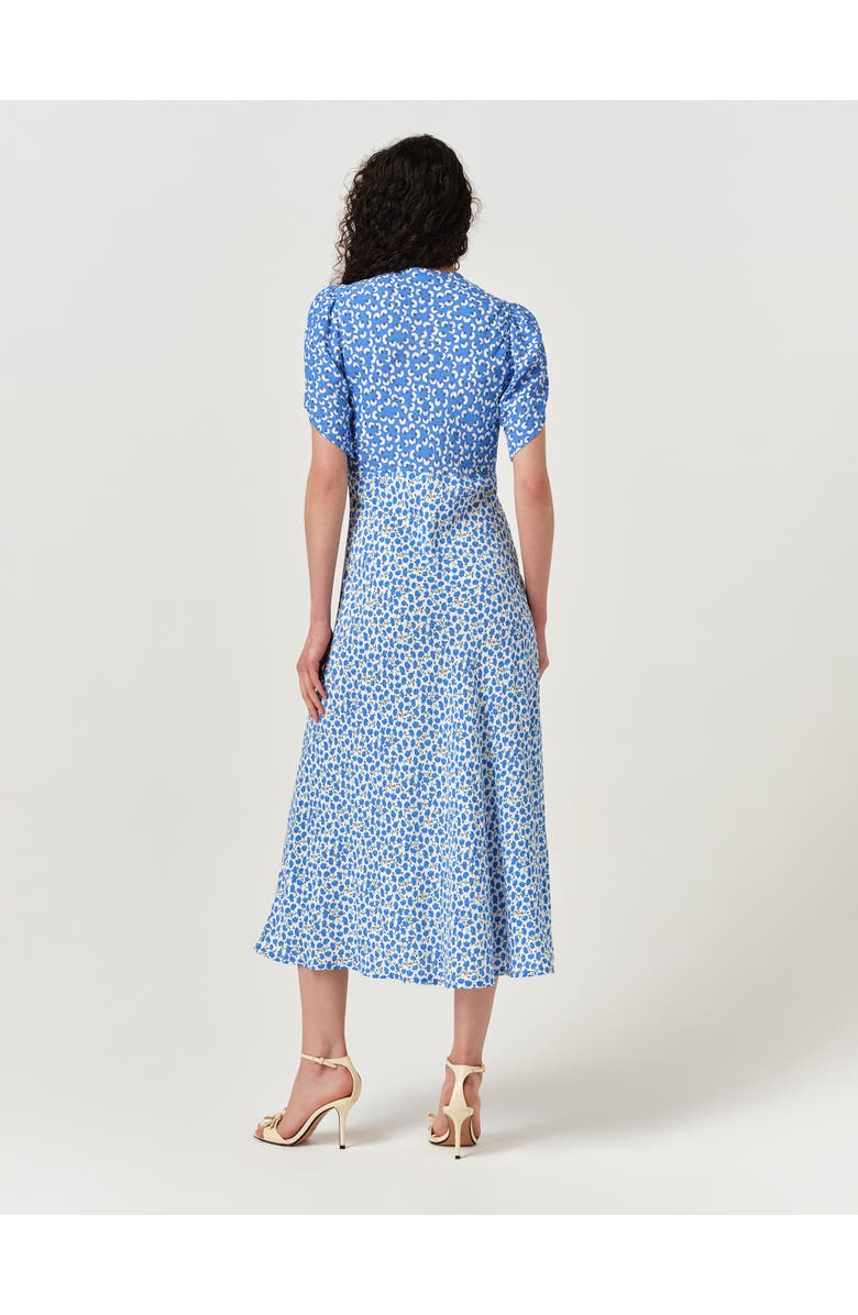 Ghost London Faye Floral Crepe Midi Dress, Alternate, color,