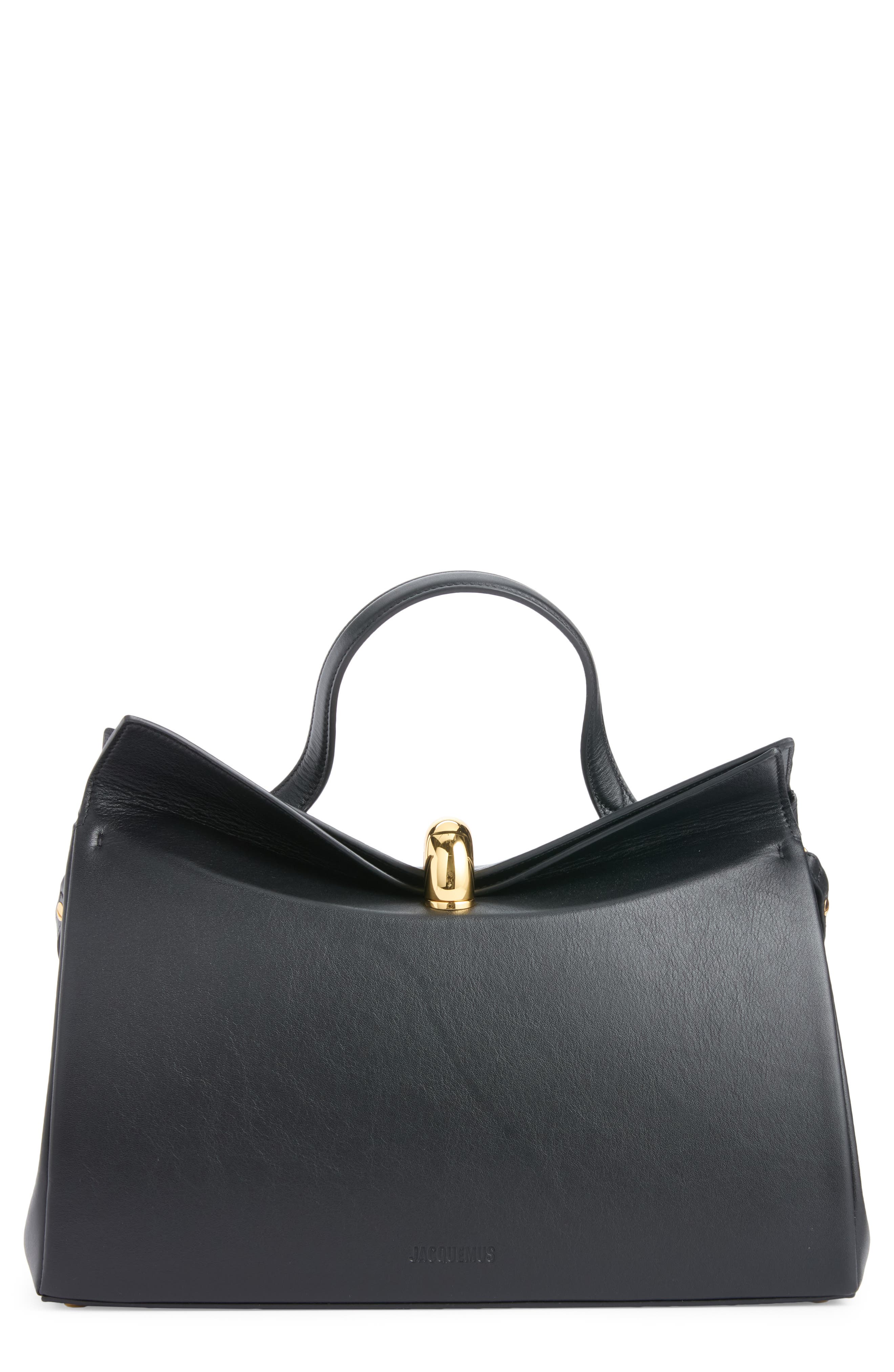 Le Valerie Top Handle Bag, Main, color, BLACK 990