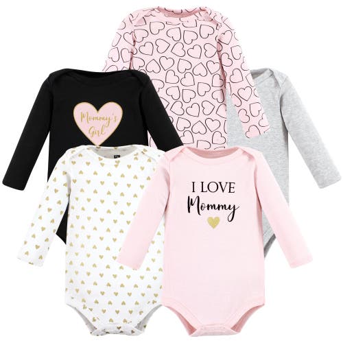 Hudson Baby Essential Long-sleeve Cotton Bodysuit Set
