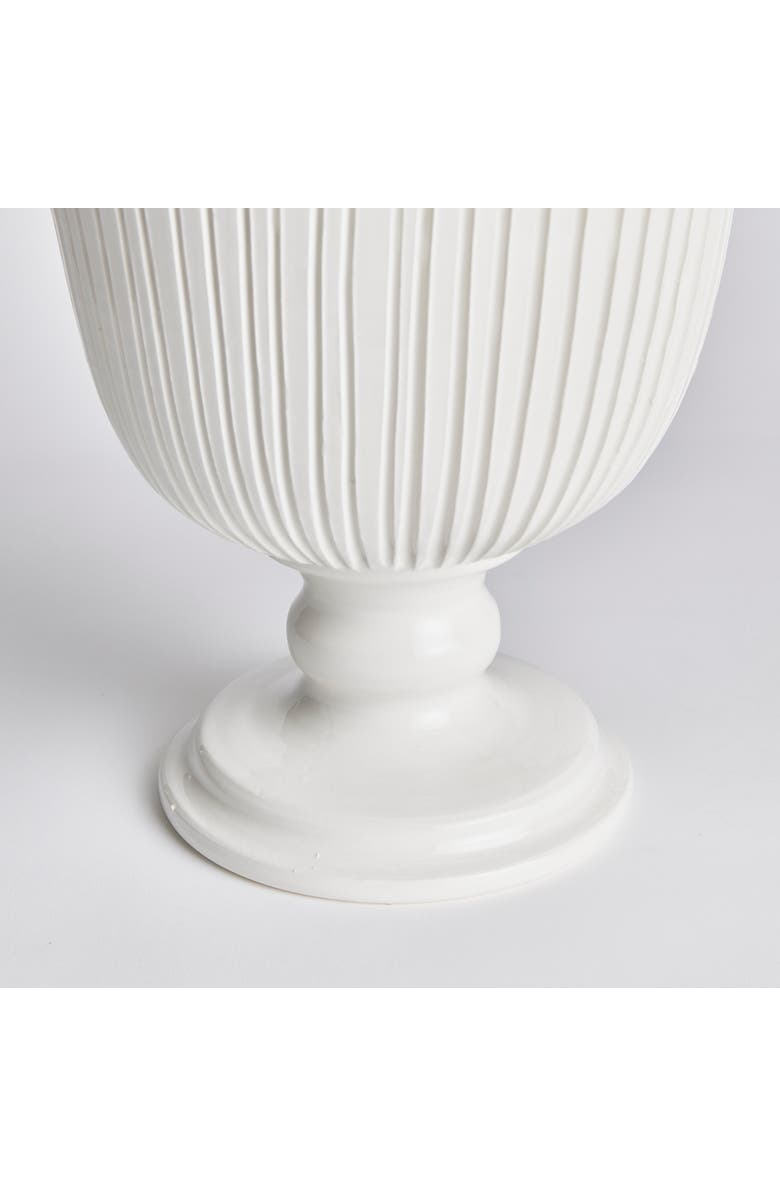 Napa Home & Garden Perla Wide Vase, Alternate, color, White