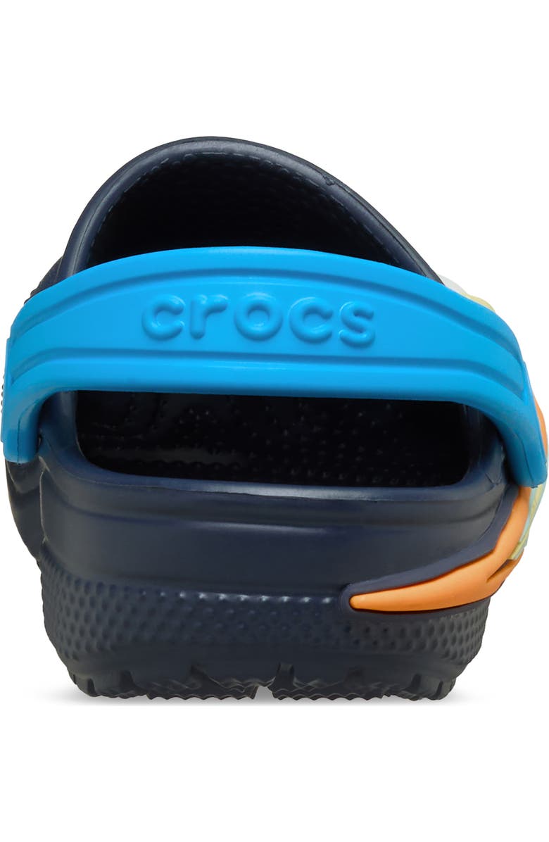 CROCS Kids' Classic UFO Light-Up Clog, Alternate, color, Navy