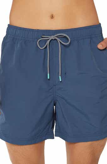 Party Pants Solid Nylon Swim Shorts