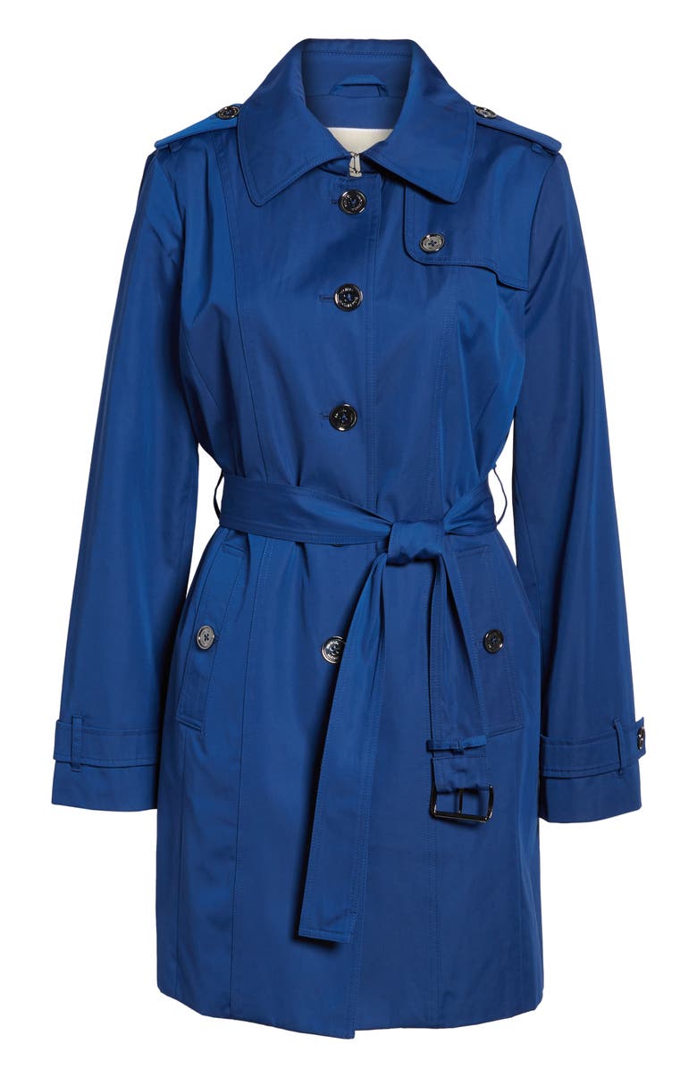 MICHAEL Michael Kors Core Trench Coat with Removable Hood & Liner, Alternate, color, 