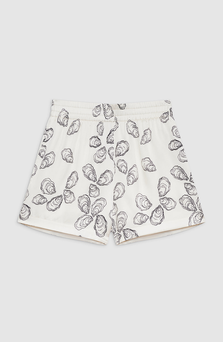 ANINE BING Bone Oyster Kam Short, Alternate, color, Bone Oyster