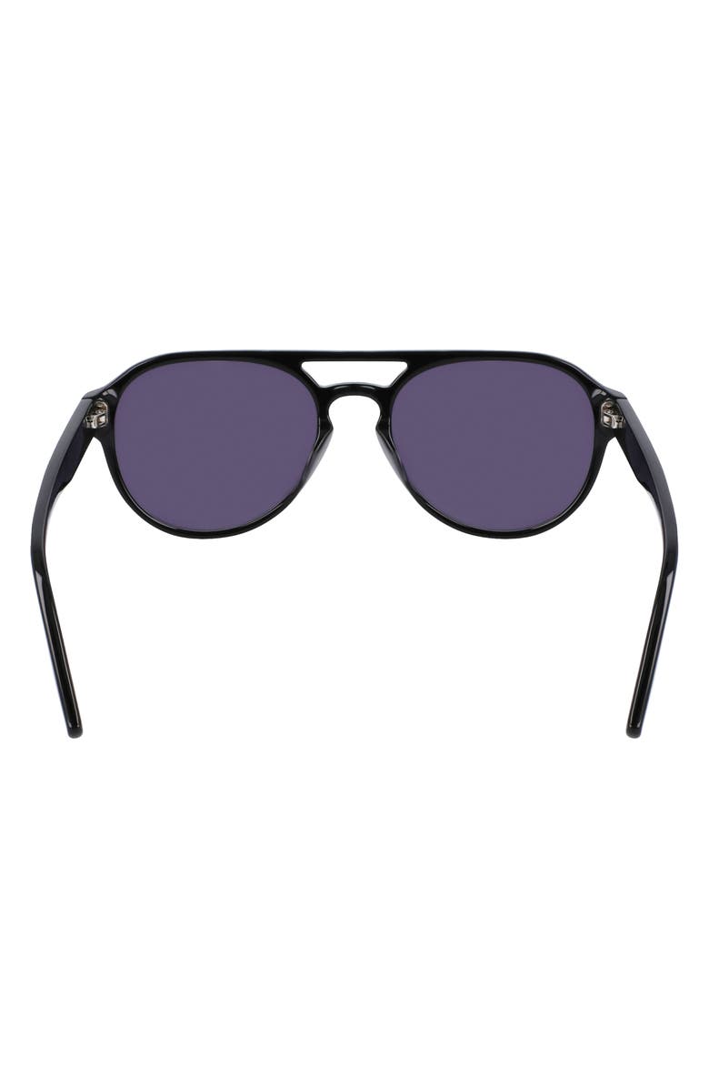 Converse 55mm Aviator Sunglasses, Alternate, color,