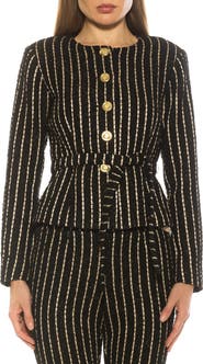Alexia Admor Arjun Plaid Jacket