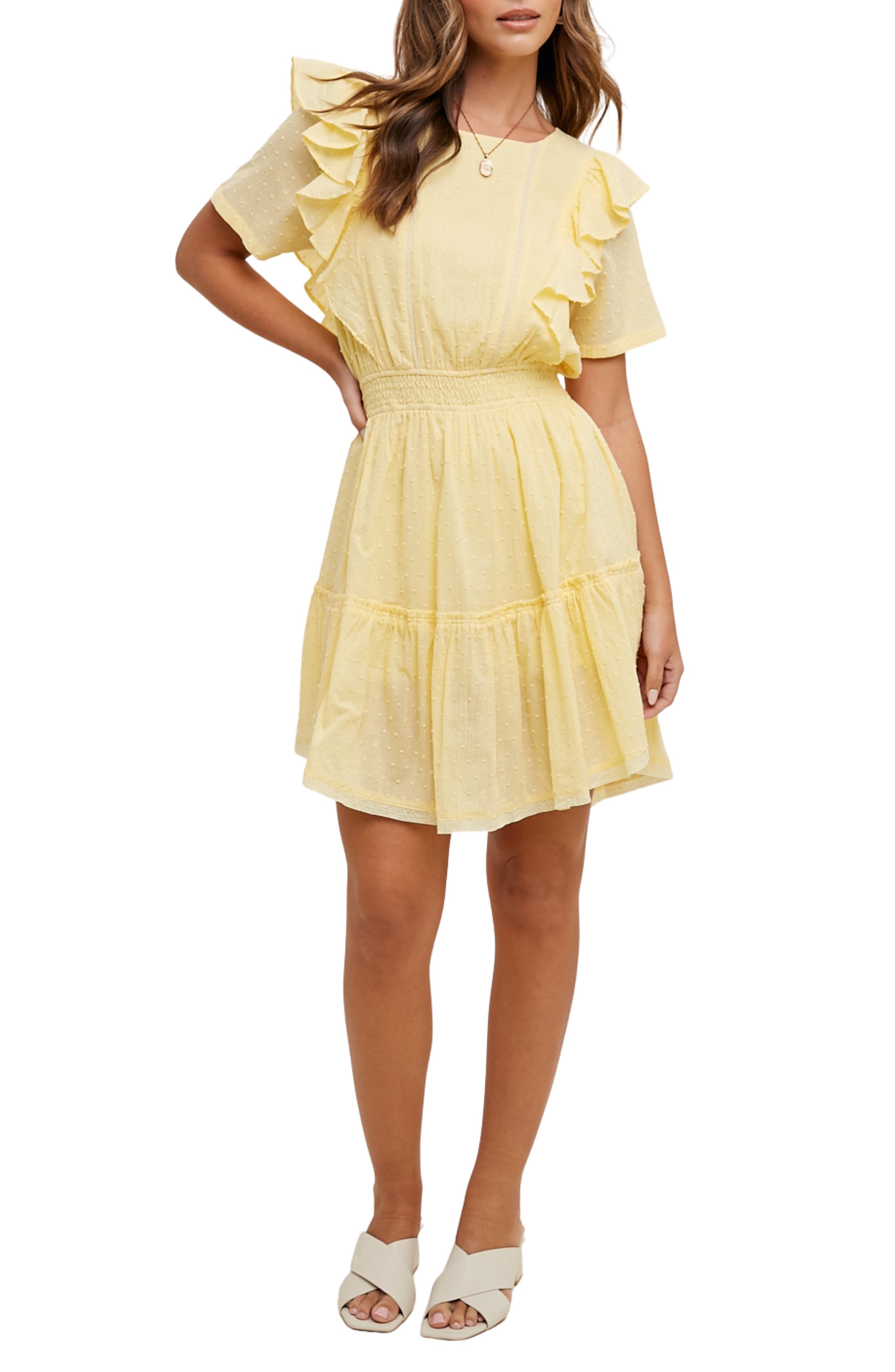 Swiss Dot Minidress - image 5