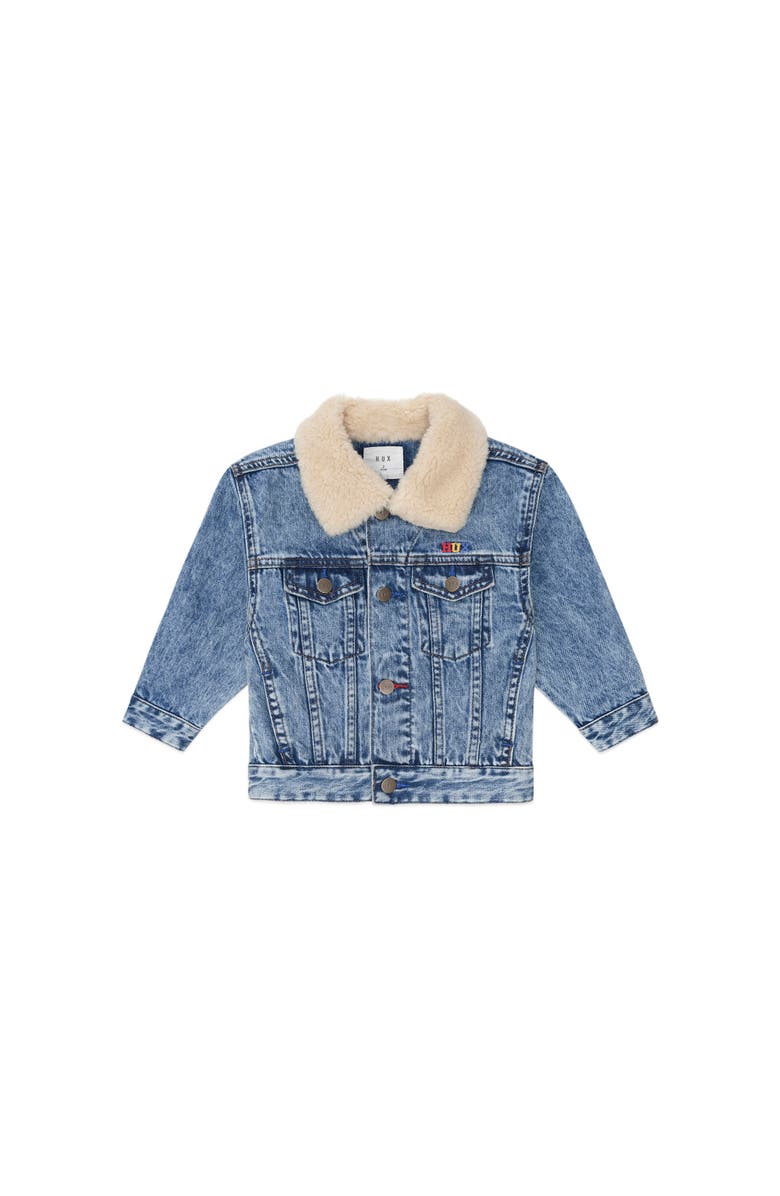 Huxbaby Dreamy Denim Jacket, Main, color, Denim Blue