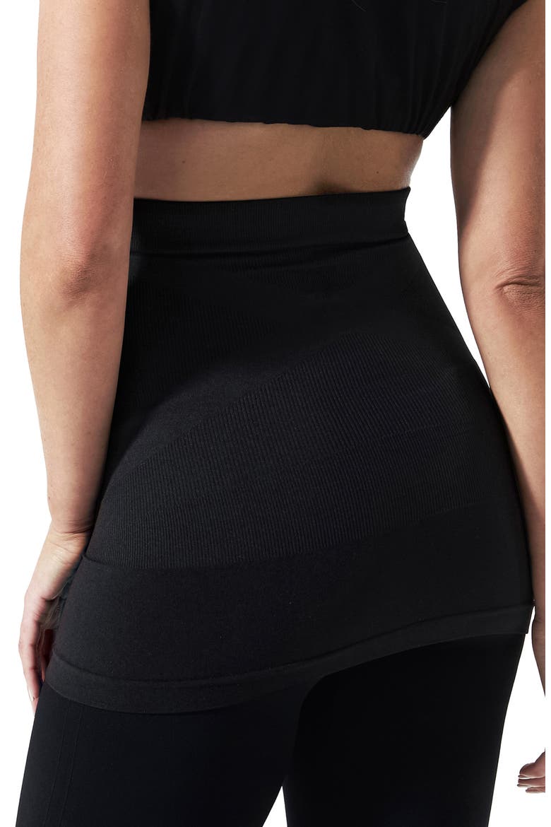 Everyday Maternity Built-In Support Belly Band, Alternate, color, DEEPEST BLACK