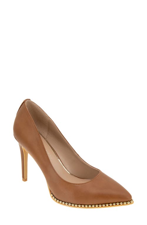 bcbg Hawti Pointed Toe Pump in Cognac 