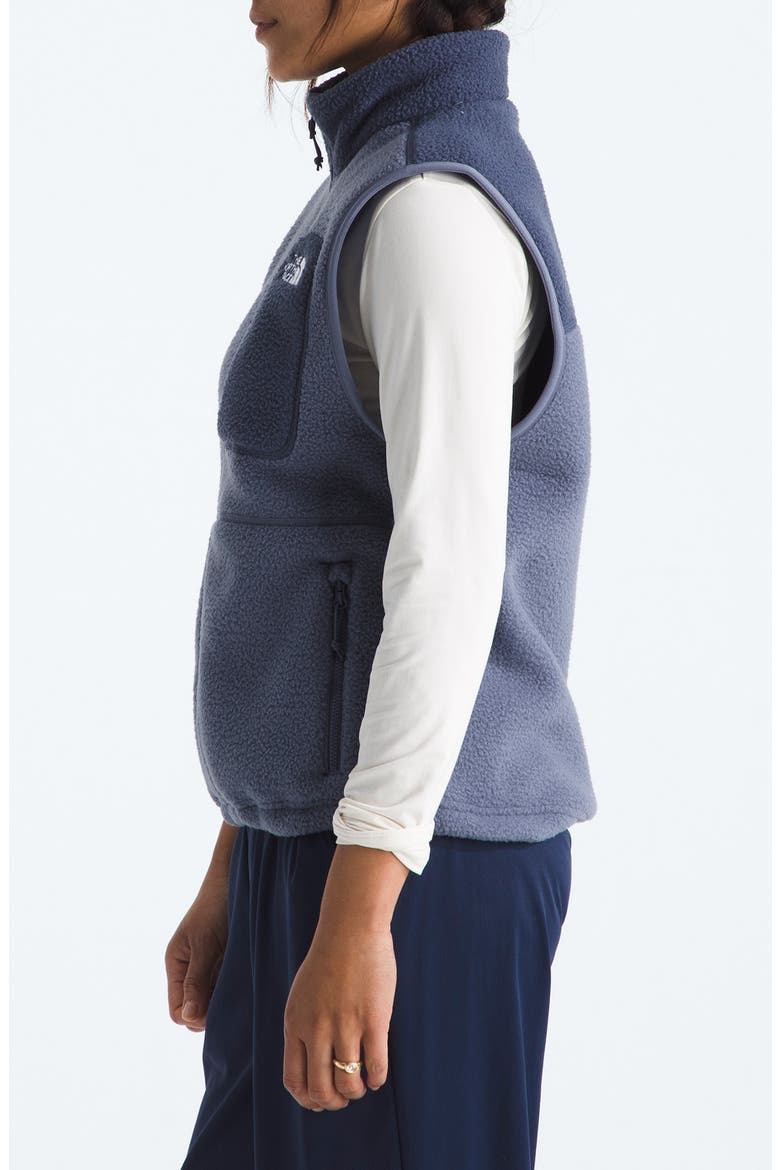 Yumori High Pile Fleece Vest, Alternate, color, TWILIGHT GALAXY/ LUNAR BLUE