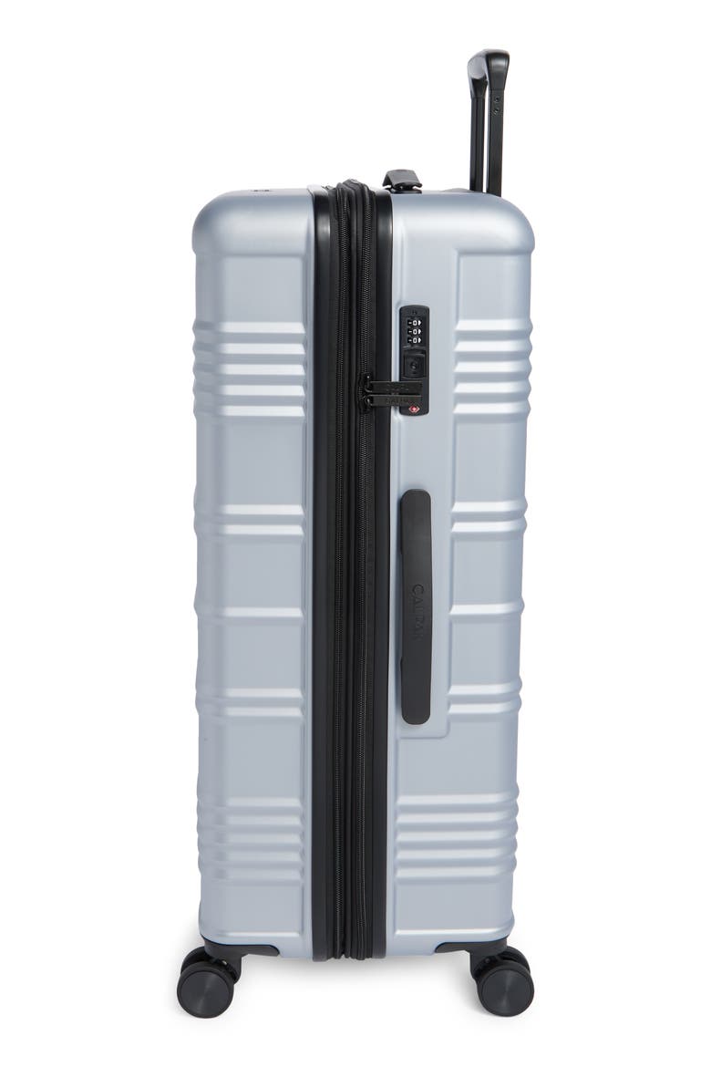 Honor Large Hardside Spinner Luggage, Alternate, color, SILVER