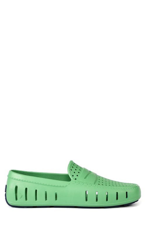 Floafers Country Club Molded Driver Loafer In Green