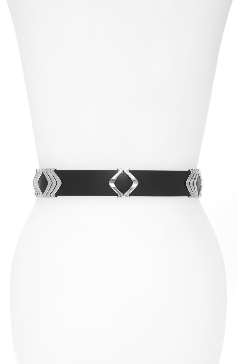 Isabel Marant Tehora Leather Belt, Alternate, color,