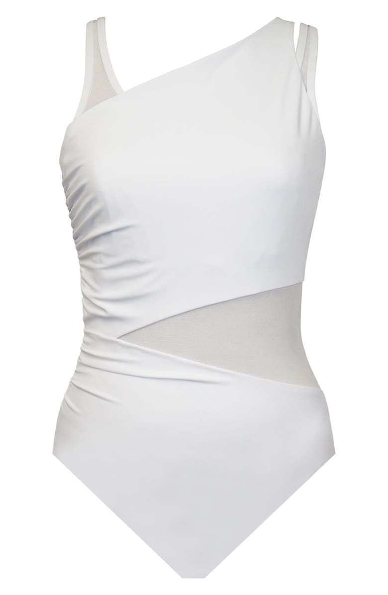 Miraclesuit<sup>®</sup> Illusionist Azura Underwire One-Piece Swimsuit, Alternate, color, 