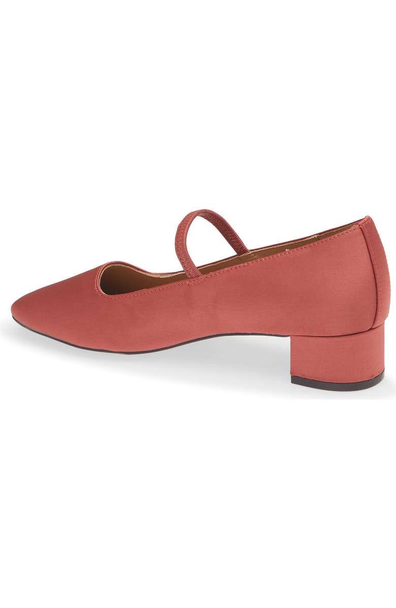 Madewell Greta Mary Jane Pump, Alternate, color, Faded Rose