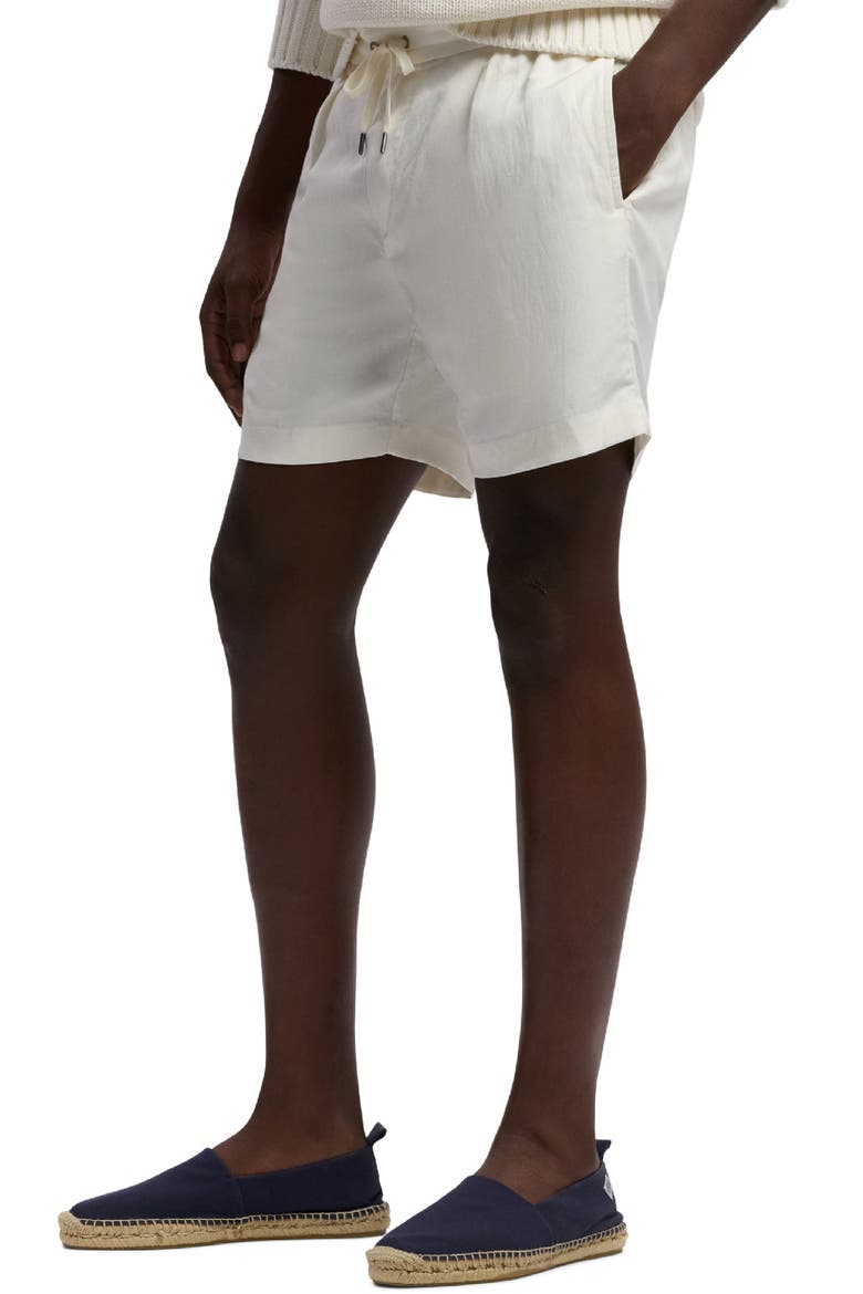 Silk-Linen Short, Alternate, color, DECKWASH WHITE