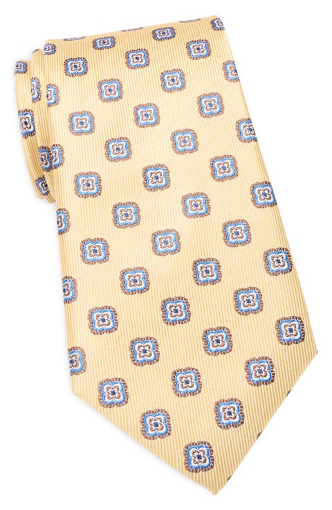 Medallion Silk Tie
