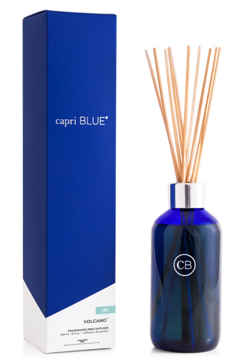 Volcano Blue Signature Reed Diffuser, Main, color, VOLCANO