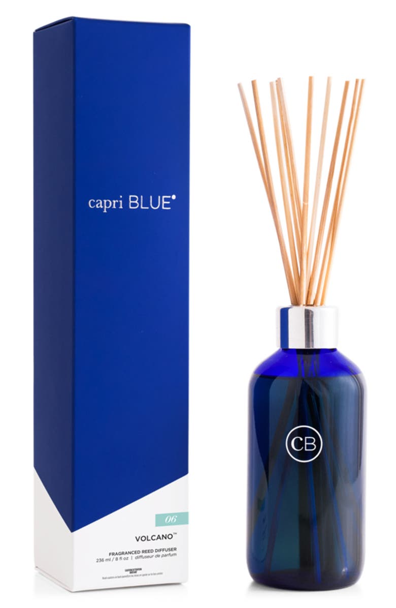 Capri Blue Volcano Blue Signature Reed Diffuser, Main, color, Volcano