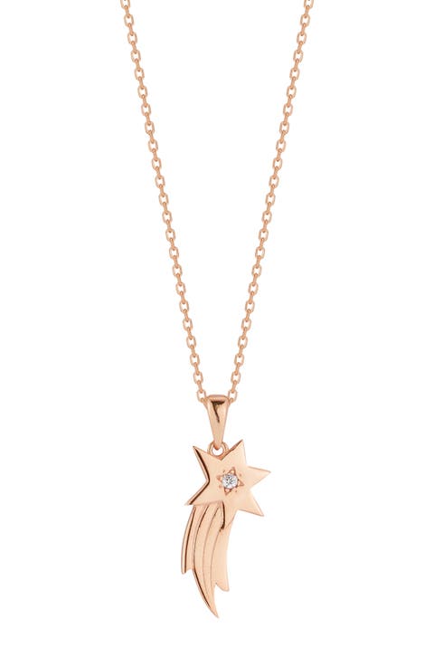 Shooting Star Pendant Necklace