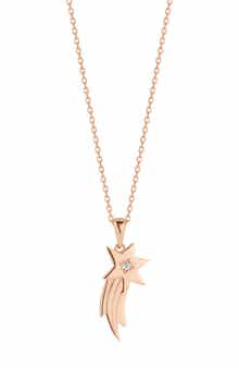 SPHERA MILANO Shooting Star Pendant Necklace